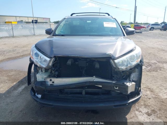 5TDDKRFH9GS313259 Toyota Highlander Limited Platinum V6