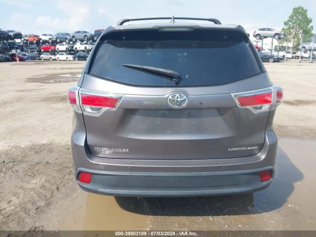 5TDDKRFH9GS313259 Toyota Highlander Limited Platinum V6