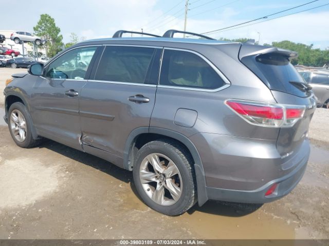 5TDDKRFH9GS313259 Toyota Highlander Limited Platinum V6