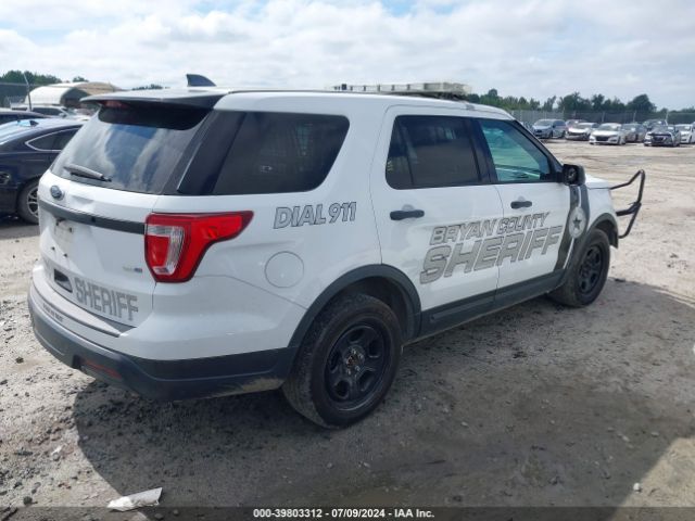 1FM5K8AR4KGB28050 Ford Police Interceptor Utility