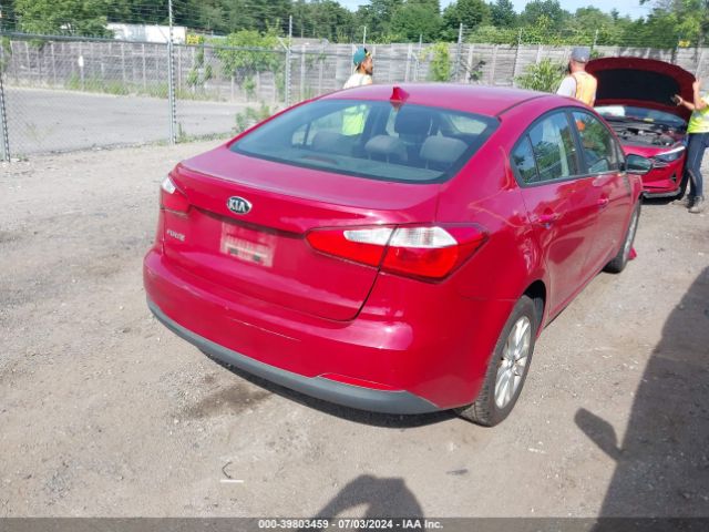 KNAFX4A61E5148522 KIA FORTE LX