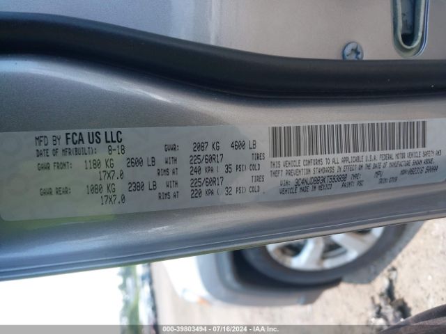 3C4NJDBB3KT593898 Jeep Compass Latitude 4x4