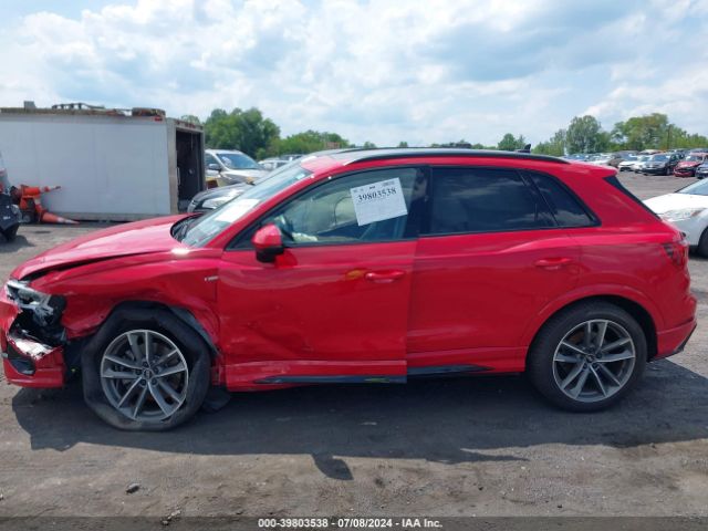 WA1EECF35N1013820 Audi Q3 Premium Plus 45 Tfsi S Line Quattro Tiptronic