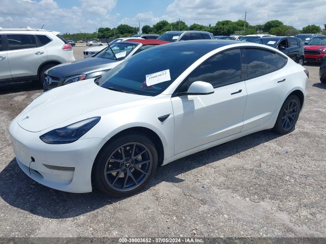 2022 TESLA MODEL 3 5YJ3E1EA0NF307277 Photo 1