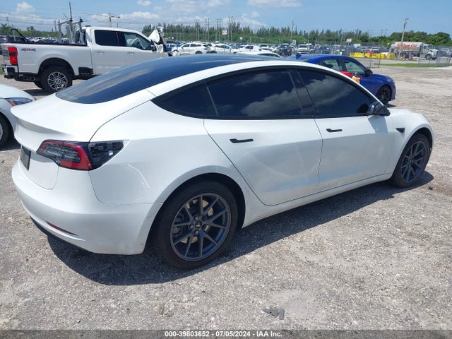 2022 TESLA MODEL 3 5YJ3E1EA0NF307277 Photo 3