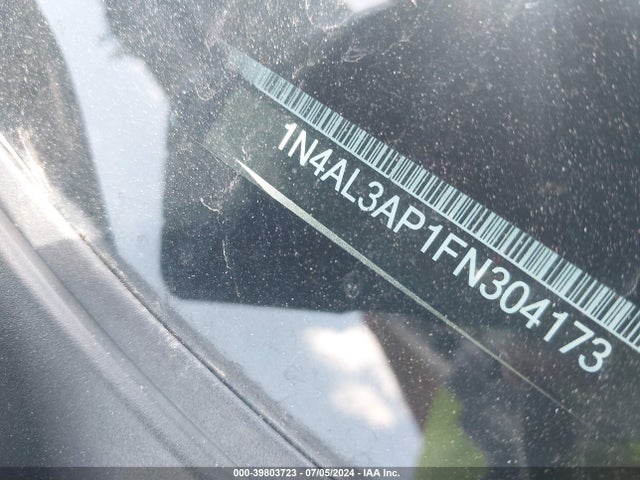 Nissan Altima 2.5 S 2015 1N4AL3AP1FN304173 Image 9