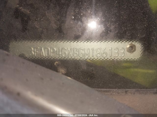 3FADP4GX8GM186133 Ford FIESTA ST