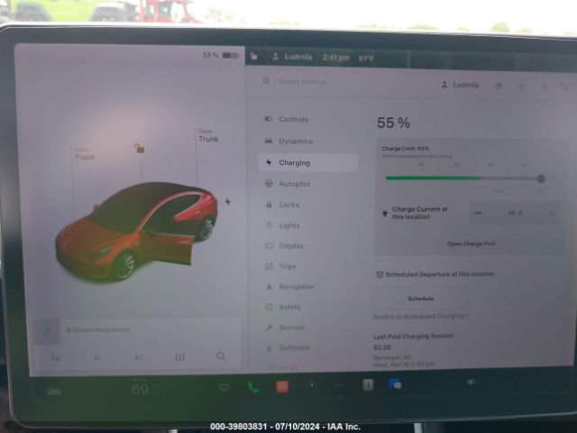 5YJ3E1EA2JF032134 Tesla Model 3 Long Range/mid Range