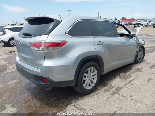 Toyota Highlander Le 2014 5TDZARFH9ES006406 Image 4