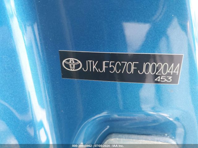JTKJF5C70FJ002044 Scion TC