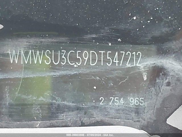 2013 MINI HARDTOP WMWSU3C59DT547212 Photo 8