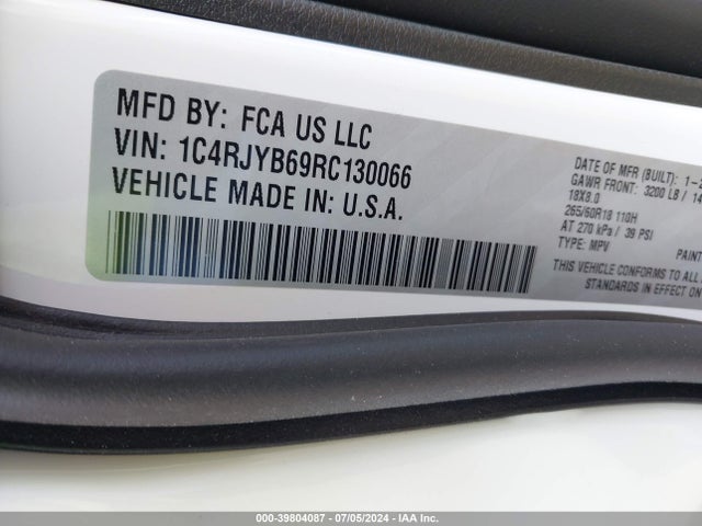 Jeep Grand Cherokee 4xe 2024 1C4RJYB69RC130066 Image 9