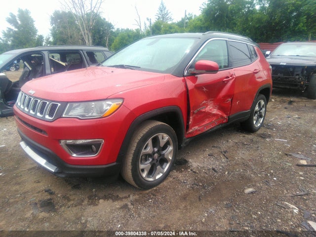 3C4NJDCB9KT672412 Jeep Compass Limited 4x4