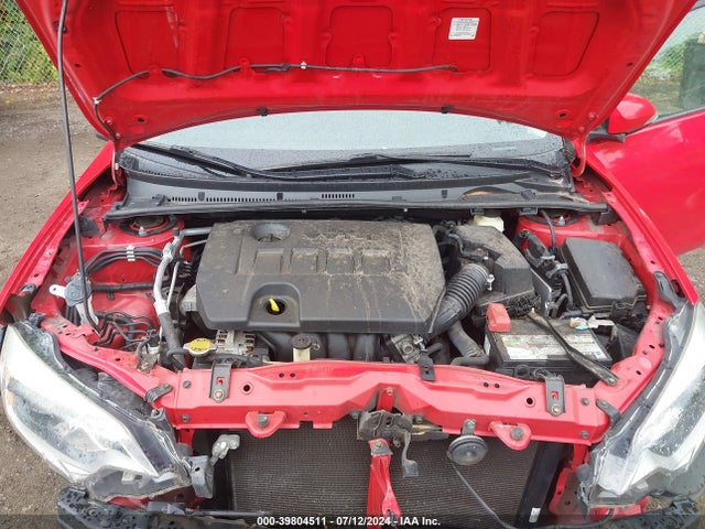 Toyota Corolla S W/special Edition Pkg 2016 2T1BURHE6GC585040 Image 10