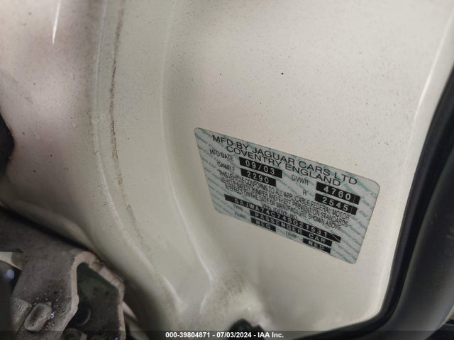 2004 JAGUAR XJ SAJWA74C74SG21531 Photo 8