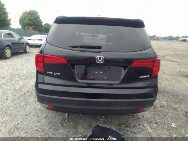 5FNYF6H5XGB070265 Honda Pilot Ex-l