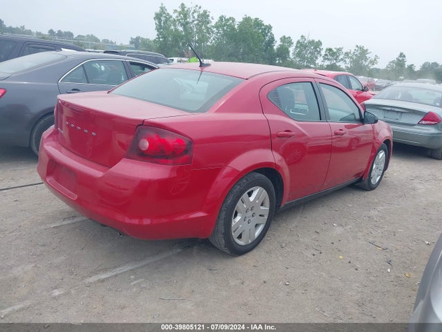 Dodge AVENGER SE 2014 1C3CDZAG9EN133064 Image 4