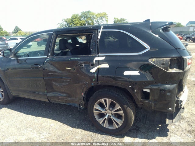 Toyota Highlander Xle V6 2015 5TDJKRFH6FS150071 Image 6