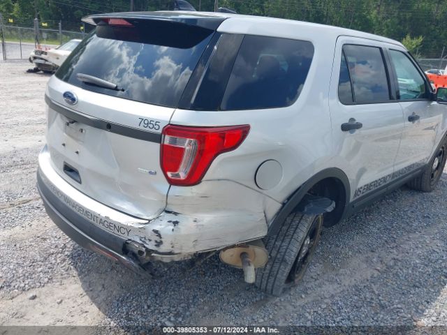 1FM5K8AR7HGD93893 Ford Utility Police Interceptor