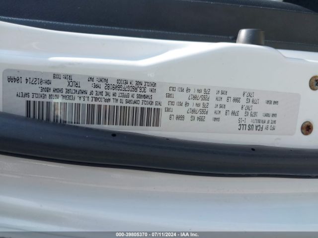 3C6JR6DG7FG609182 RAM 1500 Tradesman