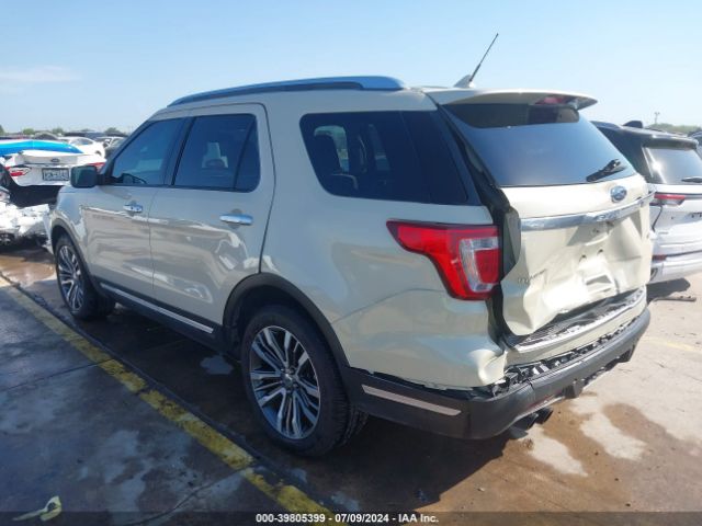 1FM5K8HT0JGC05237 Ford Explorer Platinum