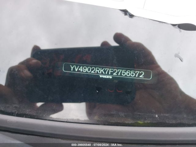 YV4902RK7F2756572 Volvo Xc60 T6
