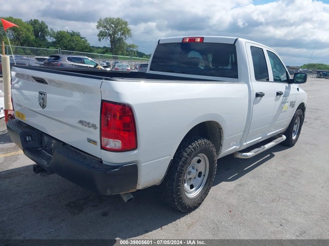 1C6RR7FG6KS607092 RAM 1500 Classic Tradesman Quad Cab 4x4 6'4 Box