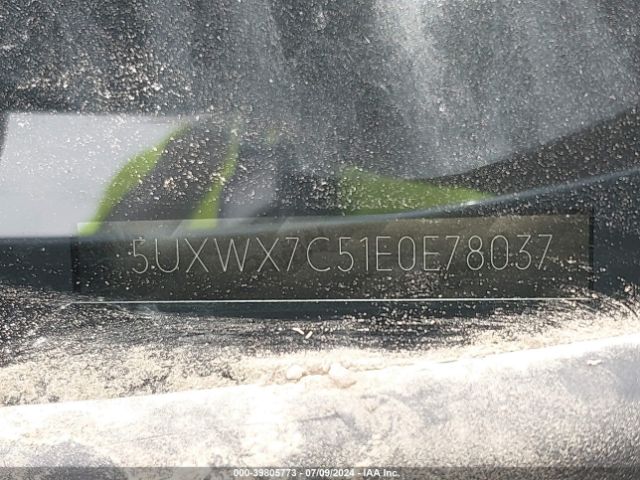 5UXWX7C51E0E78037 BMW X3 Xdrive35i