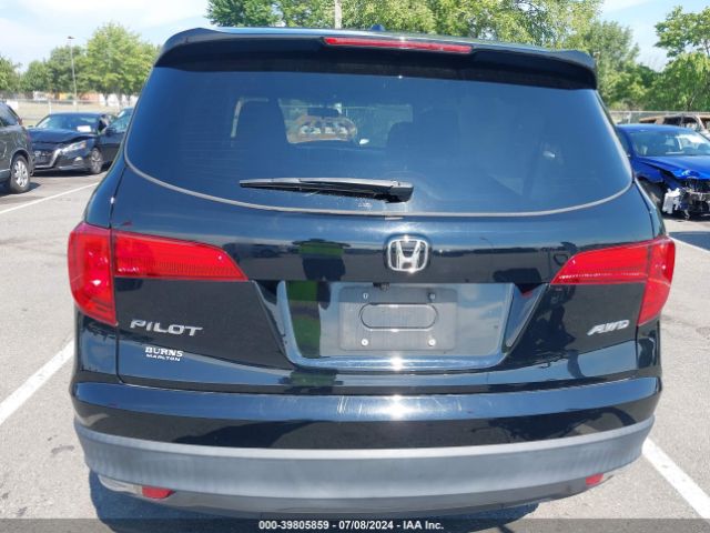5FNYF6H39JB054354 Honda Pilot Ex