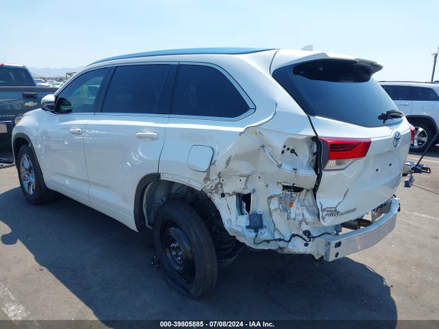 Toyota Highlander Limited Platinum 2018 5TDDZRFH3JS832035 Image 3