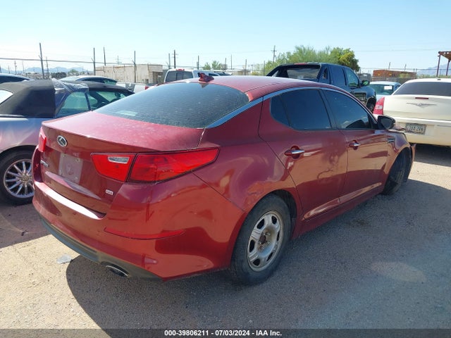 KIA Optima Lx 2015 5XXGM4A76FG389367 Image 4