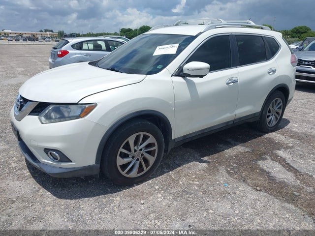 Nissan Rogue Sl 2015 5N1AT2MT5FC759130 Image 2