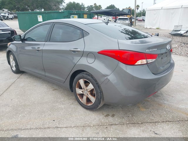 Продажа на аукционе авто 2013 Hyundai Elantra Gls, vin: 5NPDH4AE3DH257626, номер лота: 39806360
