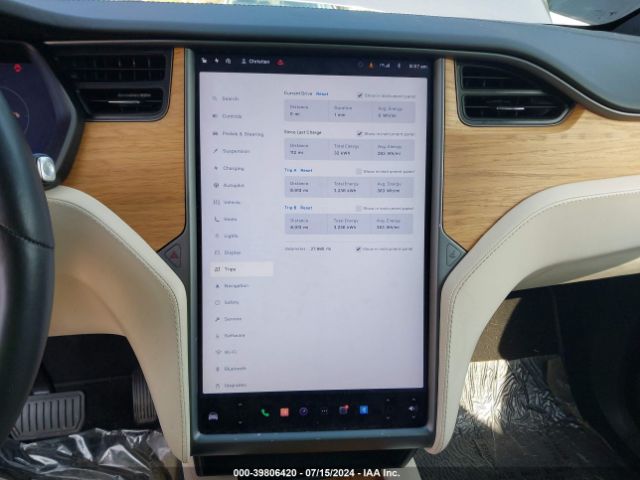 5YJXCBE27LF233617 Tesla Model X Long Range Dual Motor All-wheel Drive/long Range Plus Dual Motor All-wheel Drive