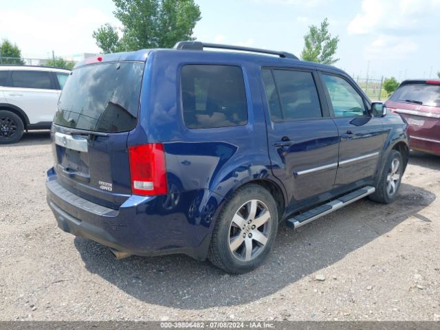 5FNYF4H96EB025599 Honda Pilot Touring