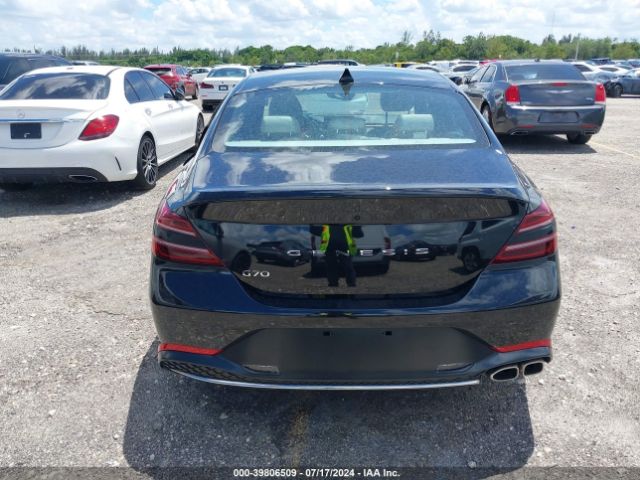 KMTG34TA5PU106868 Genesis G70 2.0t Rwd