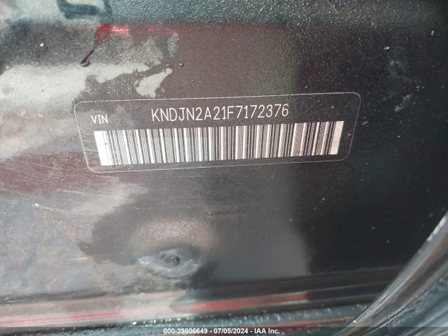KIA Soul 2015 KNDJN2A21F7172376 Image 9