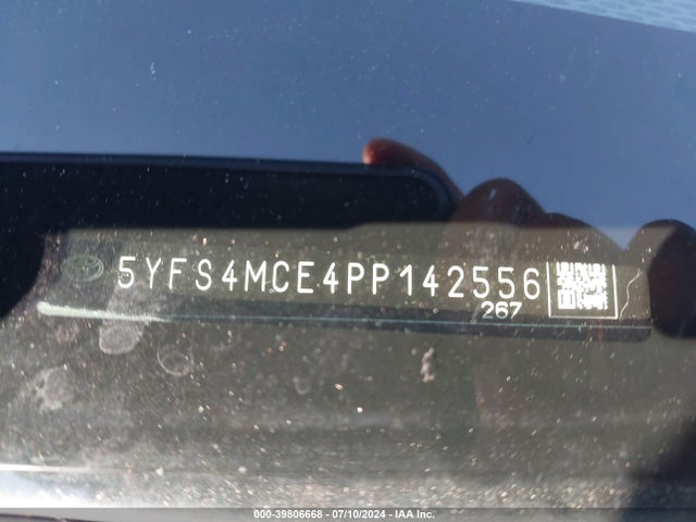 Toyota COROLLA SE 2023 5YFS4MCE4PP142556 Image 9