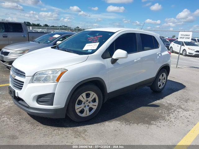 Chevrolet Trax 1ls 2016 3GNCJKSB7GL262994 Image 2