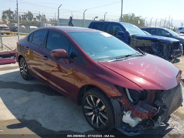 Honda Civic Ex-l 2015 2HGFB2F96FH535944 Image 1