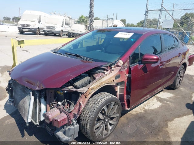 Honda Civic Ex-l 2015 2HGFB2F96FH535944 Image 2