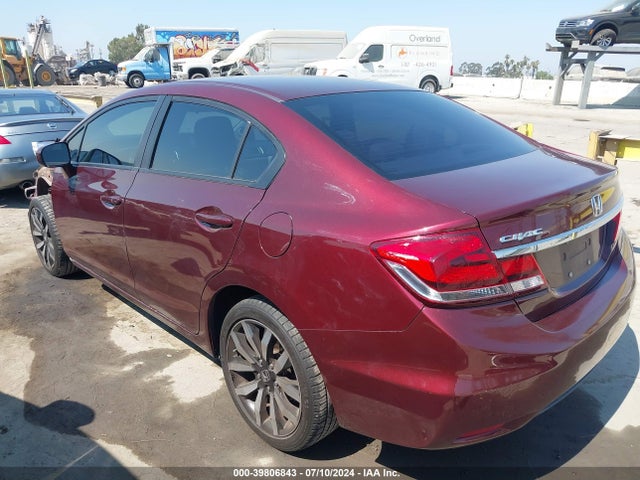 Honda Civic Ex-l 2015 2HGFB2F96FH535944 Image 3