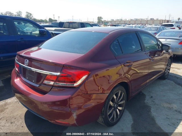 Honda Civic Ex-l 2015 2HGFB2F96FH535944 Image 4
