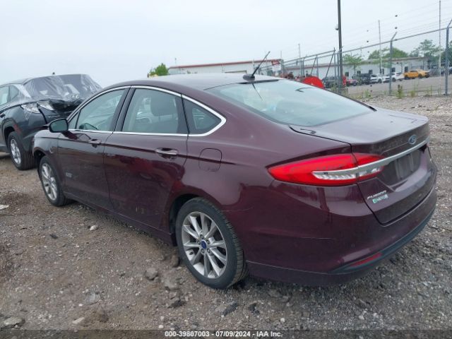 3FA6P0PU9HR272787 Ford Fusion Energi Se Luxury