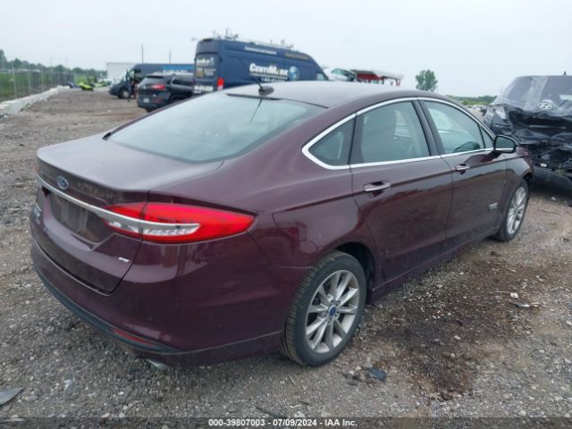3FA6P0PU9HR272787 Ford Fusion Energi Se Luxury