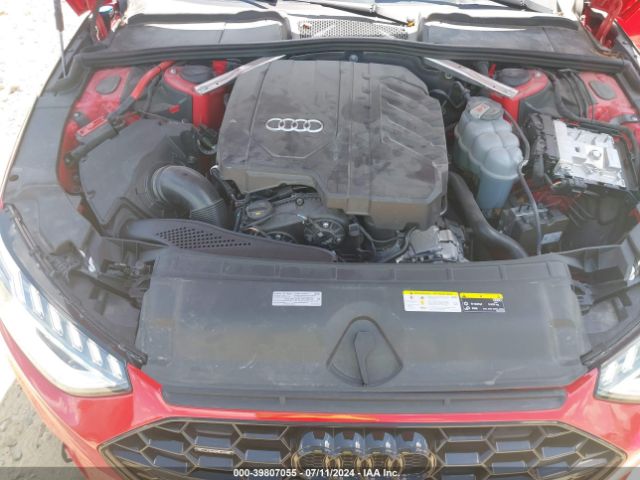 WAUEAAF43MA073301 Audi A4 Premium Plus 45 Tfsi S Line Quattro S Tronic