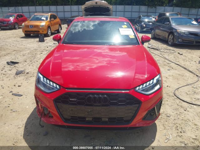 WAUEAAF43MA073301 Audi A4 Premium Plus 45 Tfsi S Line Quattro S Tronic