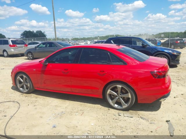 WAUEAAF43MA073301 Audi A4 Premium Plus 45 Tfsi S Line Quattro S Tronic
