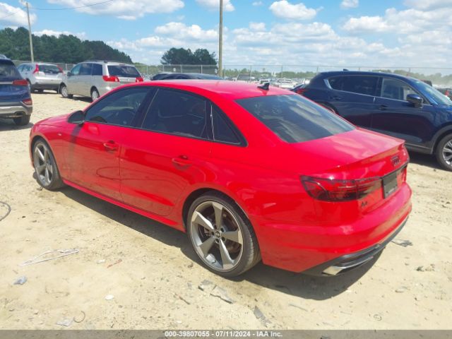 WAUEAAF43MA073301 Audi A4 Premium Plus 45 Tfsi S Line Quattro S Tronic