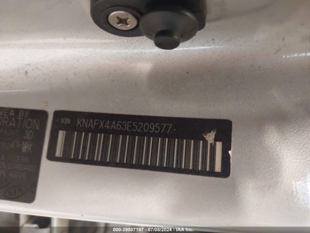 KNAFX4A63E5209577 KIA FORTE LX